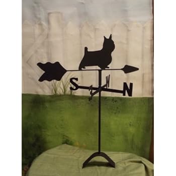 Amazon Com Yorkshire Terrier Roof Mounted Weathervane Black