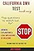 California DMV Test: Made easy for california dmv