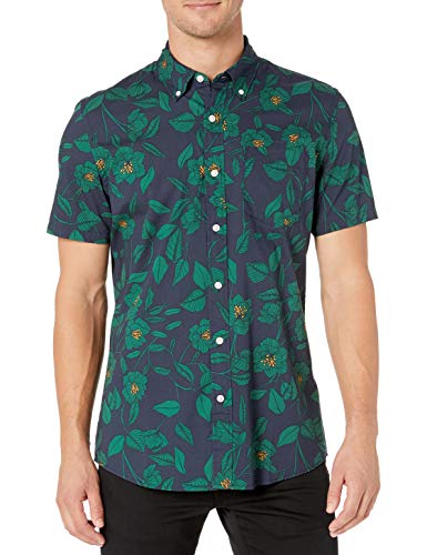Amazon-Brand-Goodthreads-Mens-Standard-Fit-Short-Sleeve-Printed-Poplin-Shirt