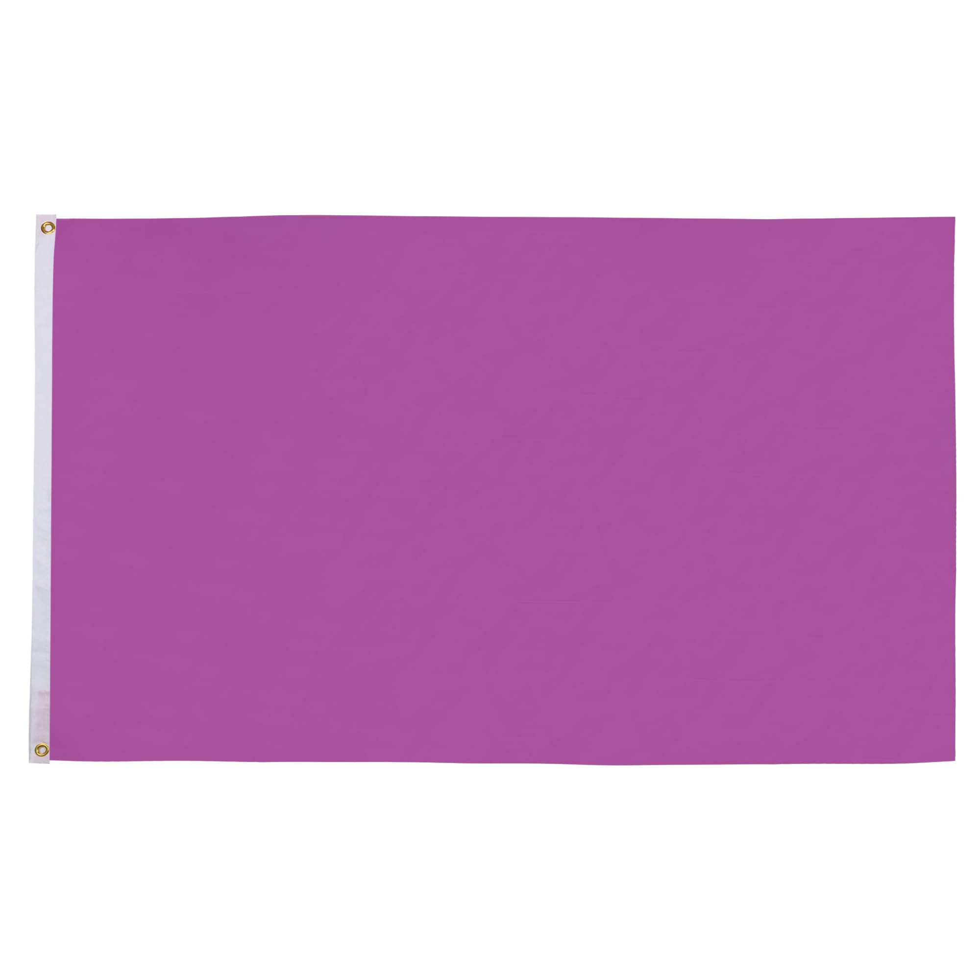 AZ FLAG - Plain Purple Flag - Large 5x8 Ft - 100D Polyester Purple Solid Color Big Banner with Two Metal Grommets - Fade Resistant - Vivid Colors - 5' x 8' Feet - 250x150 Cm