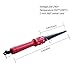 Ceramic Conical Curling Wand,Tapered Clipless Curling Iron with 1/2 inch to 1 inch Barrel- Professional Salon Performance Fast Heat-up Hair Curler with Tourmaline Negative Ion Technology, Pink