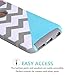 iphone 6 case,BAISRKE[2in1] Heavy Duty Hybrid Hard Case for Apple Iphone 6, 6s, 6g, 6th Generation,Powder Blue Mint Teal and Coral Pink Split Chevron Design Cover (Gray Silicone Shell)