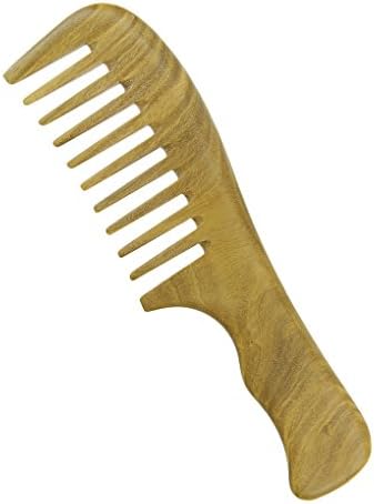 櫛 荒歯 木製櫛 くし コーム 静電気 防止 天然壇木櫛 緑檀櫛 頭皮 プレゼント パーマの方 マッサージ レディース 美髪保護 メンズ セール開催中最短即日発送 ヘアケアグッズ 男女兼用 カール 贈り物