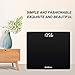 BobBros Precision Digital Body Weight Bathroom Scale Weighing Scale Smart Step-on Technology, Large Platform, 400 Pounds Weight Loss Monitor, Black