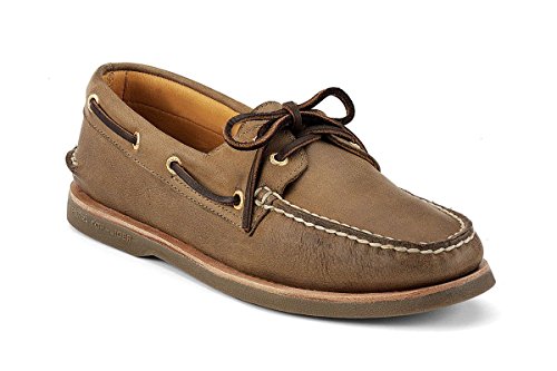 Sperry Top-Sider Men's Gold Authentic Original Dark Tan Boat Shoe 8.5 Men US
