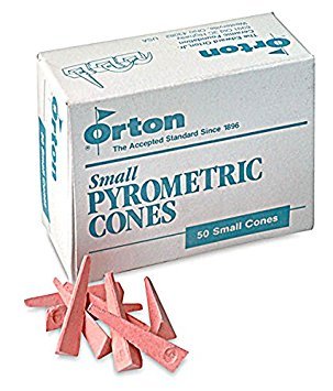 Pyrometric Cones For Monitoring Ceramic Kiln Firings-Cone 020 (1 Pkg/50)