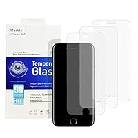 Screen Protector Compatible with iPhone 6s iPhone 6 [4.7"][3 Pack] Premium Tempered Glass Screen Protector [Lifetime Replacement Warranty] Case Friendly,Anti-Scratch