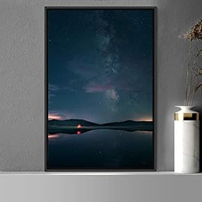 signwin Framed Canvas Sky of Stars Astronomy &...