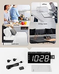 Projection Alarm Clock on Ceiling,Digital Clock for