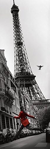 Your Space UK La Veste Rouge Paris Red Coat Door Size Poster Cpp20183