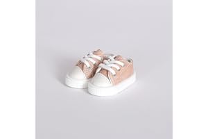 XiDonDon 1/6 BJD SD Size Doll 30cm Body Shoes Canvas Sports Casual Shoes 1/6 YOSD Doll Shoes Doll Accessories (Pink)