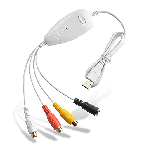 EZCAP-USB-Video-Audio-Capture-Recorder-Adapter-Card-V8Vi8-VHS-to-DVD-Converter-TV-DVR-VCR-CCTV-Camcorder-Game-Box-PS-23-Xbox-360-Video-Recording-to-PC-For-Windows-108-Mac-Systems