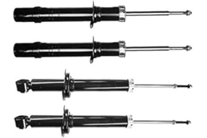Carock Front & Rear Struts Shocks Compatible with 2000 2001 2002 2003 2004 2005 Hyundai Sonata 2.4L 2.7L, 2001 2001 2002 2003 2004 2005 2006 Kia Optima Magentis 2.4L 2.7L