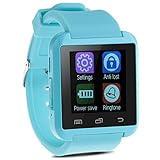 Padgene Bluetooth 4.0 Smart Watch for Smartphones - Light Blue