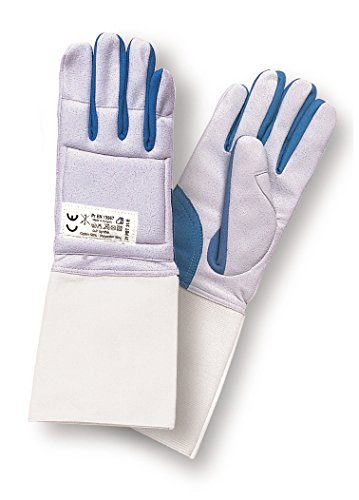 Radical Fencing RF PBT Fencing Washable Glove Blue/Grey (10, Right Handed)