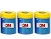 3M Automotive Best Masking Tape Painting, Tape and Drape Pre-Taped Masking Film (65 Feet) (3 of Set(17.7 in))