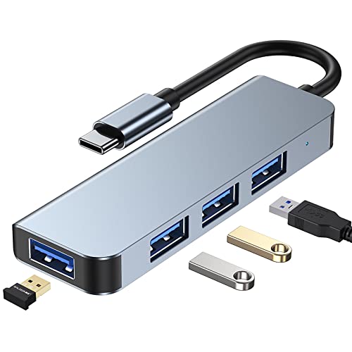 Casavello Hub USB C, tipo C a 4 porte USB 3.0 Data Hub in... en promo sur Amazon
