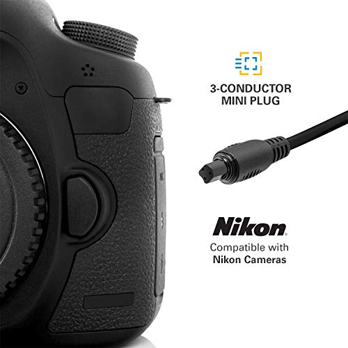 Polaroid Shutter Release Timer Remote Control For Nikon D90, D3100