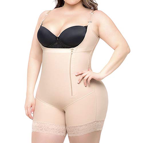 image for Fine Women Full Body Shaper Waist Trainer Bodysuit Tummy Slim Body Sha