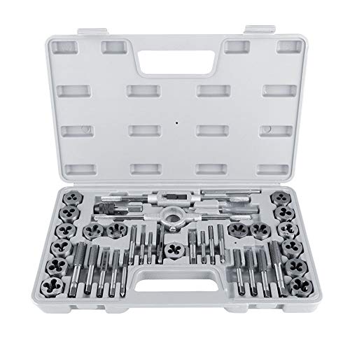Buy 40pcs Tap and Die Set Combination SAE/Metric Thread Tap Wrench Sets
