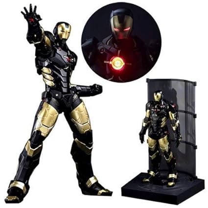 Amazoncom Sen Ti Nel Reedit Black X Gold Iron Man Action