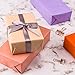 RUSPEPA Kraft Reversible Wrapping Paper - 4 Rolls (Nude and Violet, Mint and Yellow, Teal and Orange, Peachpuff and Blue) - 30 inches x 10 feet per Roll