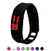 LED Watch, Malltop Unisex Silicone Bracelet Water Resistant Digital Sports Wrist Watch