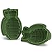 NPLE--Grenade Shape 3D Ice Cube Mold Maker Bar Party Silicone Trays Mold Tool Gift