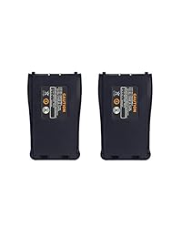 Recargable batería de recambio para walkie talkie BAOFENG 888S Retevis H-777 ansoko greaval gv-8s (1 paquete/paquete de 2)