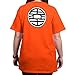 Brisco Brands Goku Vegeta Kai Symbol Master Anime Show T Shirt Tee Orange
