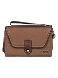 Roxy Womens Roxy Lisboa Secret - Checkbook Wallet - Women - One Size - Brown Camel One Size