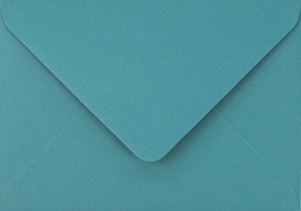Teal Green 133mm x 184mm (5" x 7") Envelopes x 25