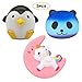 Kayoon Jumbo Squishies Galaxy Panda Penguin Moon Unicorn Soft Slow Rising Cream Scented Squeeze Decompression Toys for Collection Gift Stress Relief (3PCS)