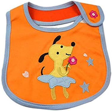 Diufon Newborn Baby Boy Girl Saliva Towel Cartoon Bibs Waterproof Saliva Feeding Baby Children Cotton Bib