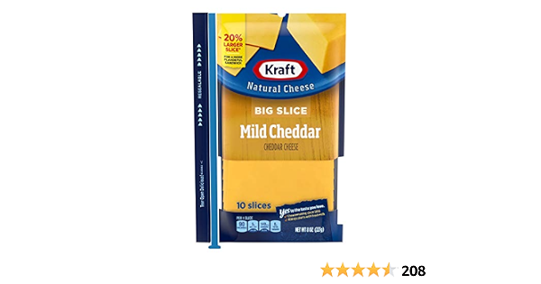 Kraft deli Fresh Mild cheddar (021000018567)