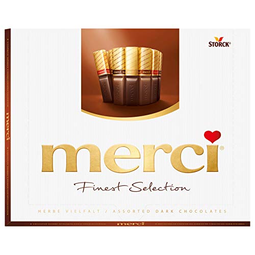 Merci Finest Selection Assorted Dark Chocolates Candy Original German Chocolate 250g/8.81oz