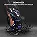 Gaming Mouse Wired, USB Optical Computer Mice with RGB Backlit, 4 Adjustable DPI Up to 3200, Ergonomic Gamer Laptop PC Mouse with 6 Programmable Buttons for Windows 7/8/10/XP Vista Linux (Black)thumb 4