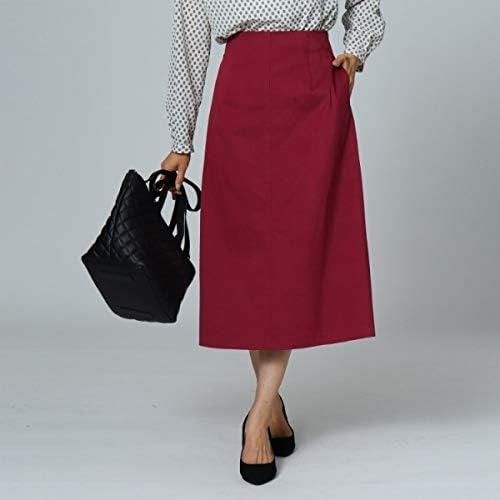 Amazon アンタイトル Untitled L 洗える バックベントaラインスカート スカート 通販