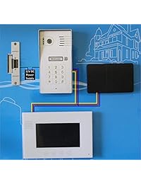 FMB gbf-pl960 C4 WiFi IP Sistema de Comunicación de puerta teléfono alambre de timbre, cuatro