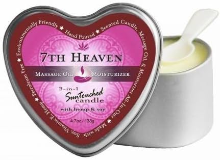 Candle 3N1 Heart 7Th Heaven 4.7 Oz