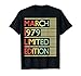 40th Birthday Gift March 1979 T-Shirt- 40 Years Old Shirt