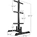 Titan Fitness Olympic 2″ Weight Plate Rack Tree & Barbell Holder Organizer Standthumb 1