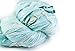 Seafoam Premium Super Bulky Sari Silk Ribbon Yarn | Beautiful Handcrafted Sari Silk Ribbon for Knitting, Crocheting, or Weaving by Darn Good Yarn | 50 Yards, 100 Grams