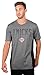 Ultra Game Men's Standard Active Tee Shirt, Charcoal Heather, Medium