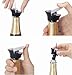 Avina Champagne and Wine Bottle Stopper - 100% Leakproof, Lies Flat in the Fridge - Simple yet Strong, and Easy to Lock in Place – Saver Cap Fits All Bottles by Expanding like Cork