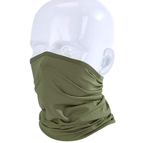 Ligart Sun Dust UV Protection Face Scarf Mask, Headwear, Bandana, Neck Gaiter, Head Wrap, Headband, Tactical Balaclava Breathable Elastic,Moisture Wicking