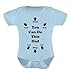 You Can Do This Dad - Funny Christmas Gift for New Dads Cute Baby Bodysuit Newborn Light Blue