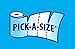 Sparkle® Pick-A-Size Paper Towels, 2 Rolls = 3 Regular Rolls, 116 2-Ply Sheets Per Roll