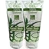 Pure Aloe Vera Gel 100% Natural. DIY Cosmetics. Skin Moisturising (Face & Body), Hair and Skin Repair, Body Firming…