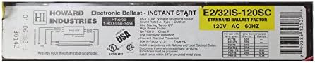 E2/32IS-120SC Electronic Ballast, 2 Lamp, F32T8, 32W T8, 120V